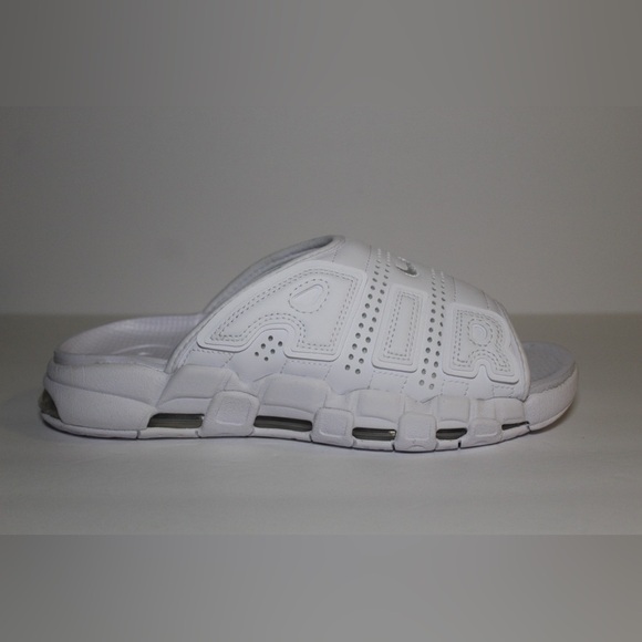 Nike Other - Men's Size 8 Nike Air More Uptempo Slides White FD9884 101 comfort max